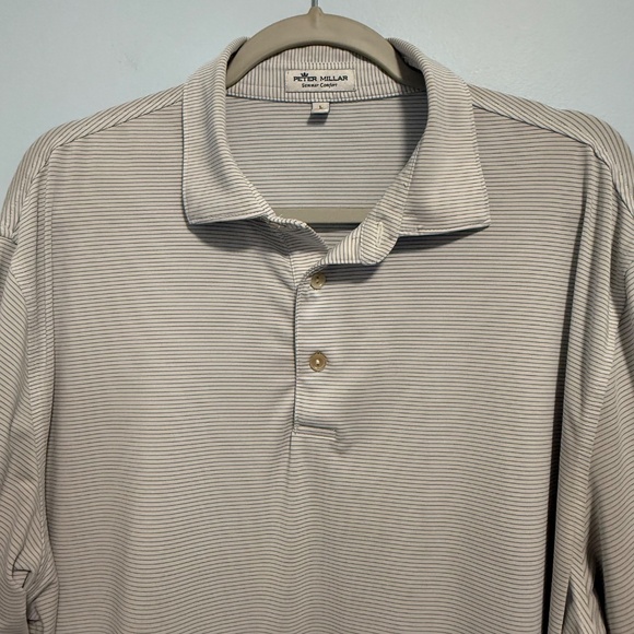 Peter Millar Summer Comfort Polo Shirt Size L - Picture 2 of 7